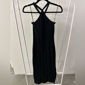 Old Navy Black Strapless Dress